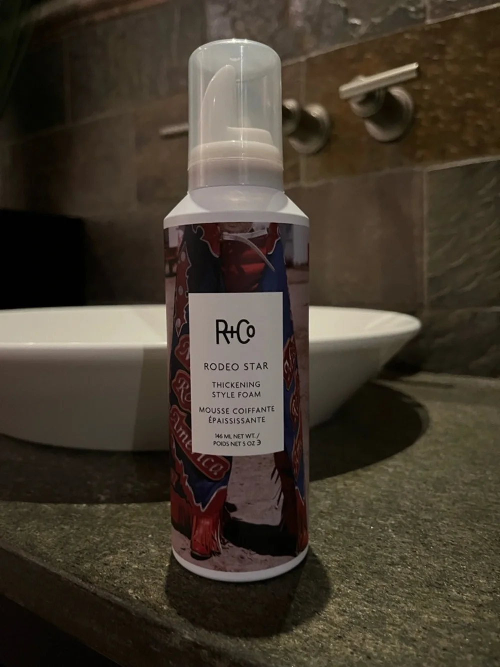 R+Co Rodeo Star Thickening Styling Foam Mousse Full Size 5 Ounces NWT